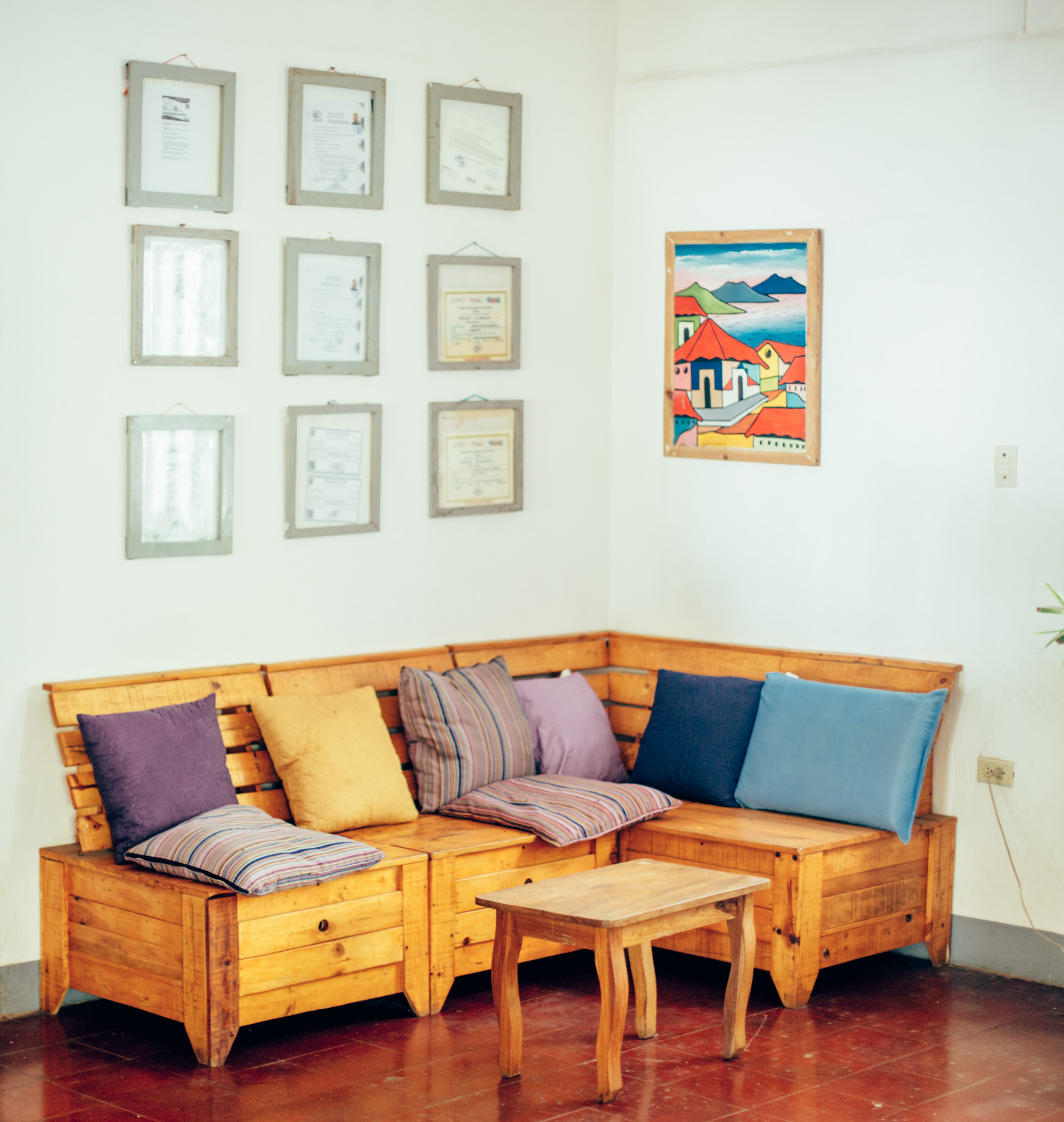 Sala de estar — Nambí Lodge Las Peñitas